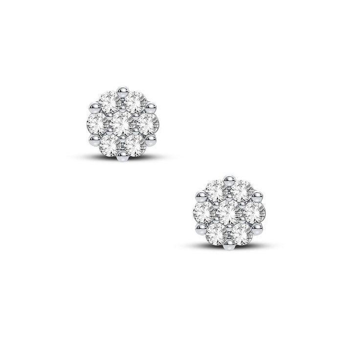 14K 0.25CT Diamond Earring