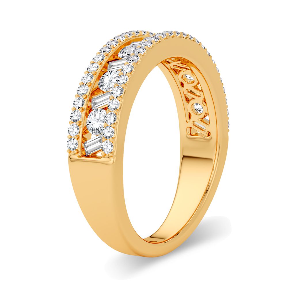 14K 0.75CT Diamond Fashion Band