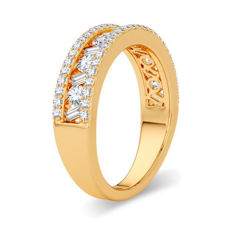 14K 0.75CT Diamond Fashion Band