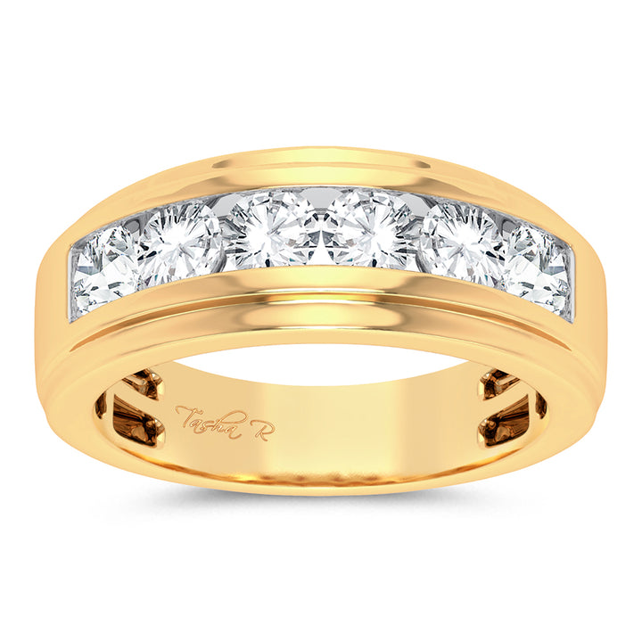 14K 1.50CT DIAMOND MEN'S RING