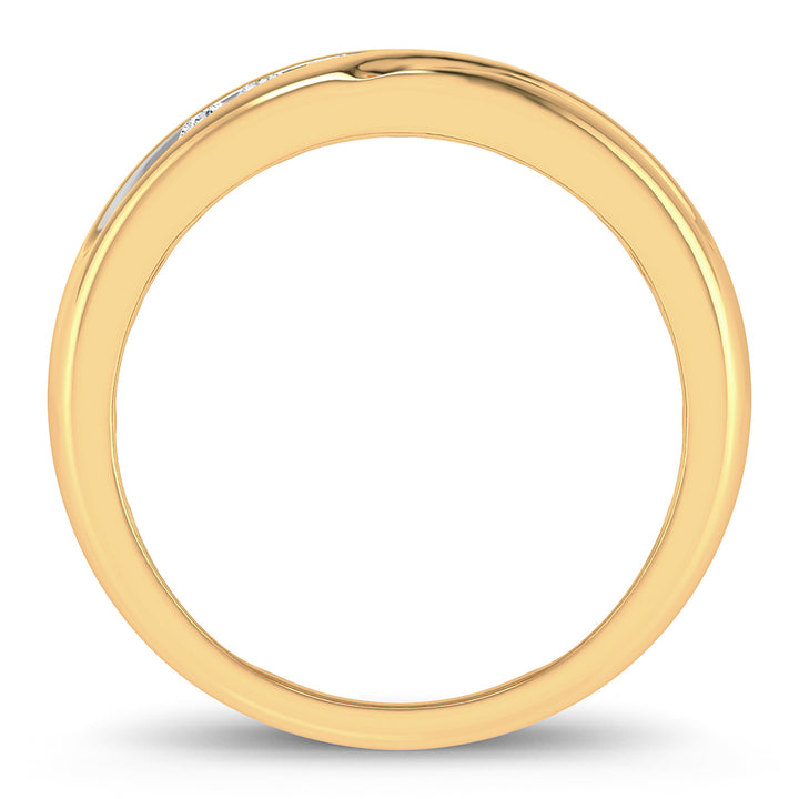 14K 0.25CT DIAMOND MENS RING