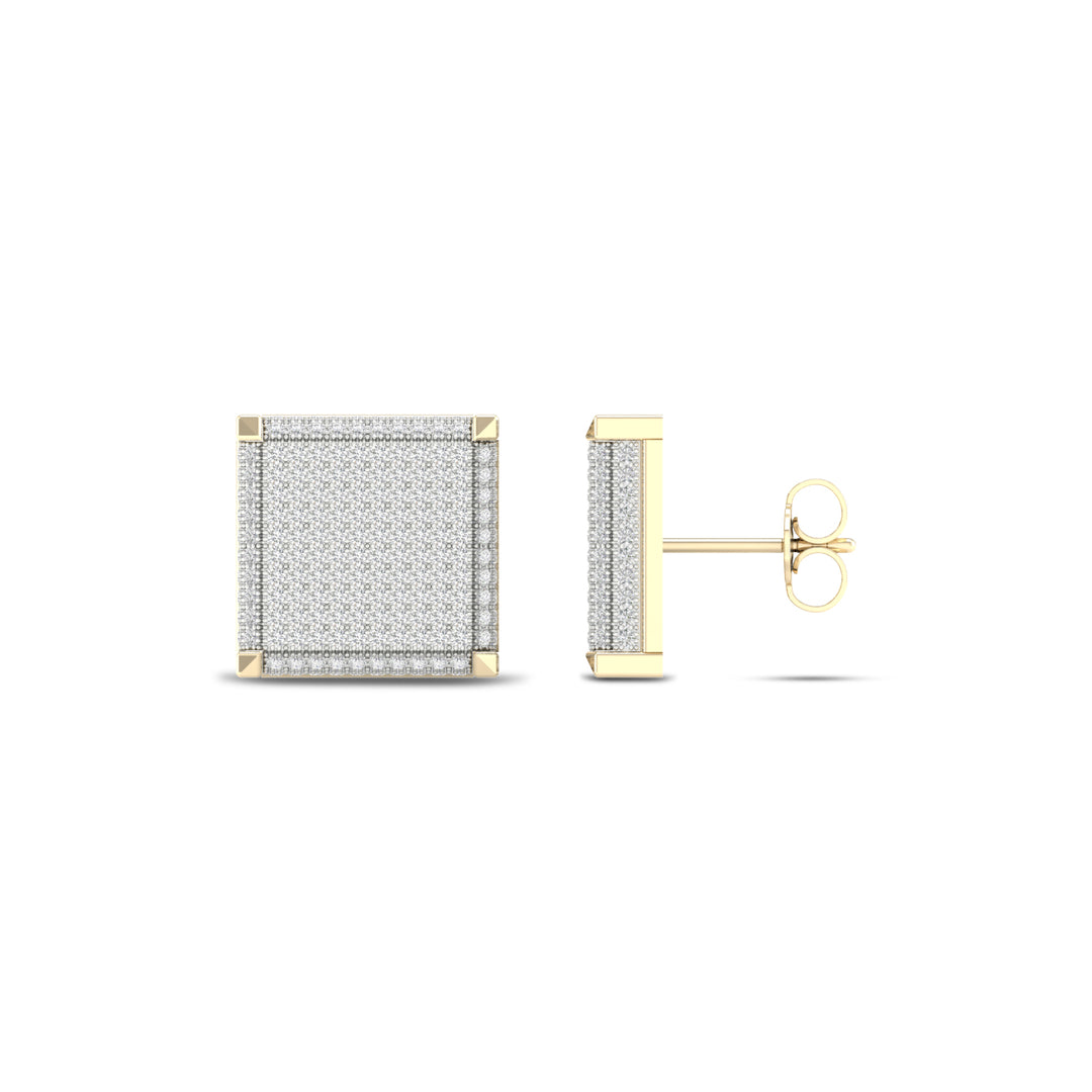 Exquisite 10K 1.00CT Diamond Earring