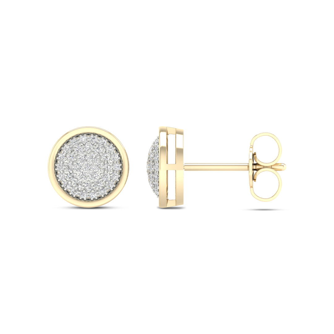 Gorgeous 10K 0.20CT Diamond Earring