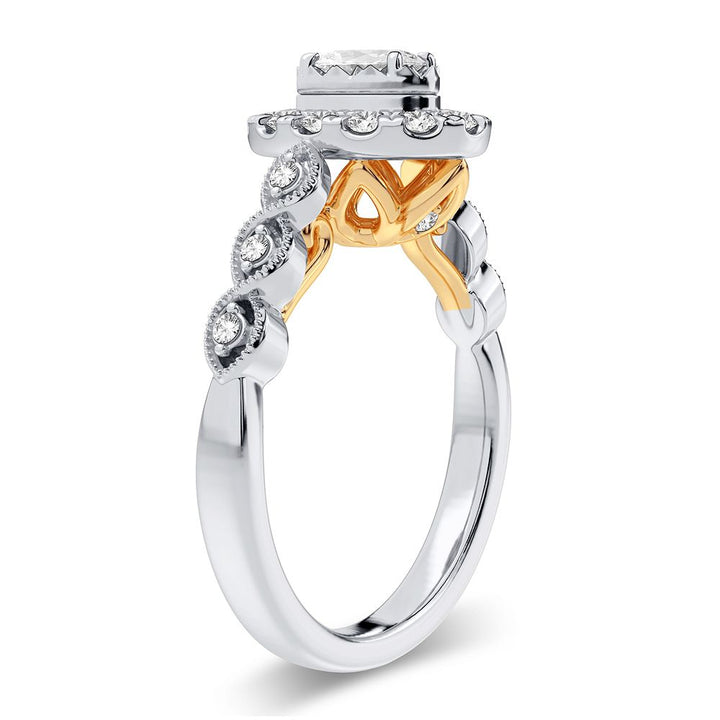 14K 0.77CT Diamond Ring