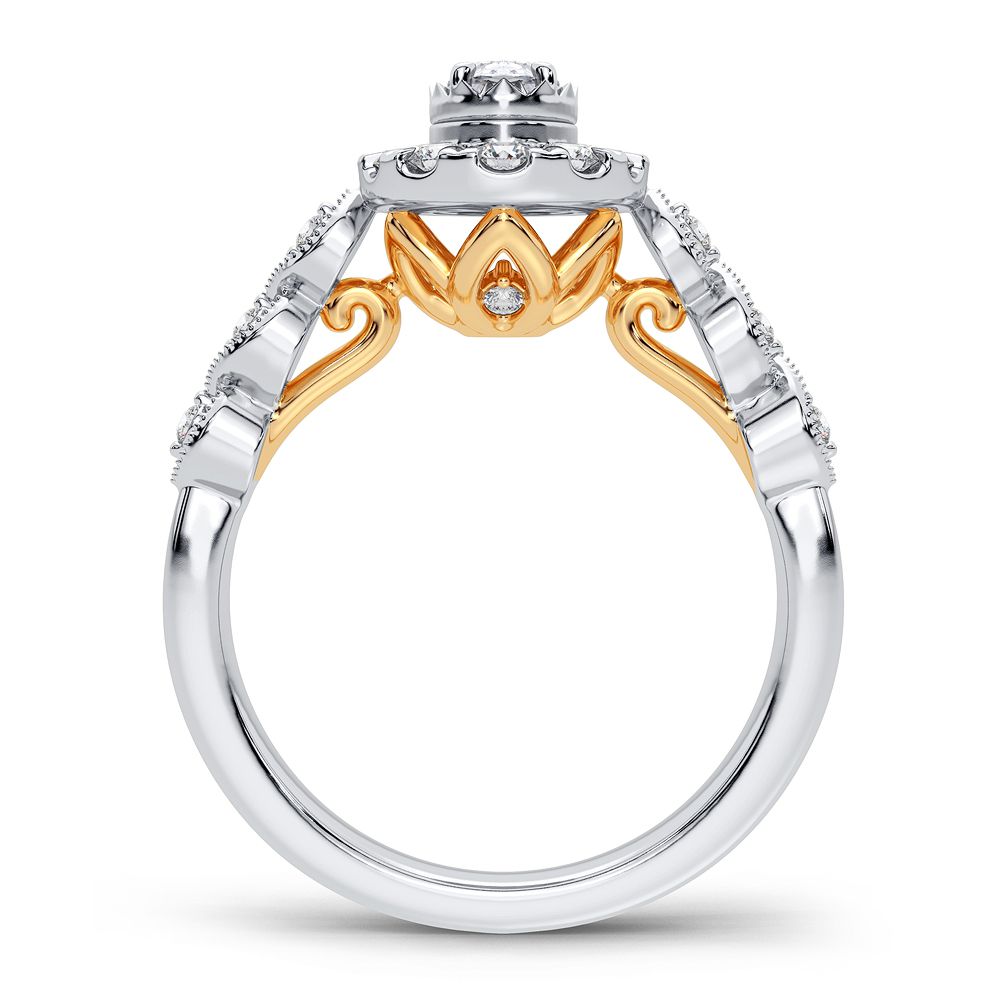 14K 0.77CT Diamond Ring