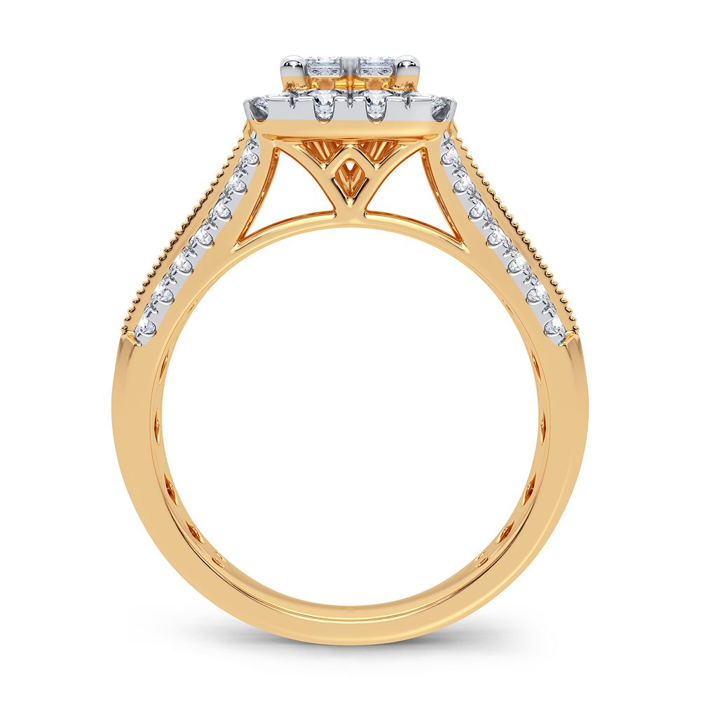 14K 1.00CT Diamond Ring