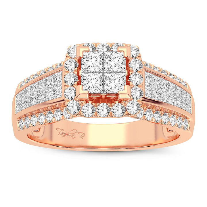 14K 0.93CT Diamond Ring