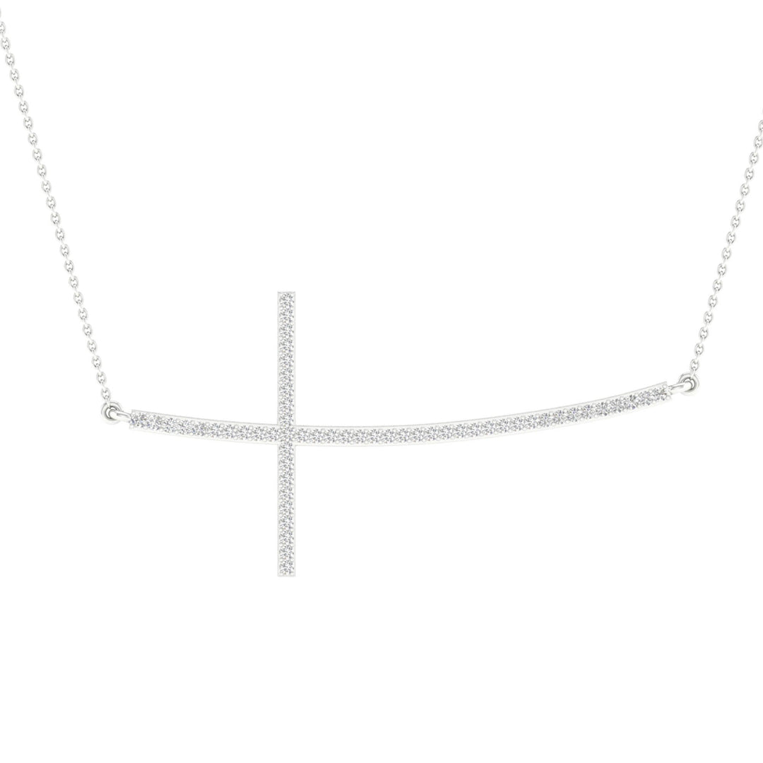 Gorgeous 10K 0.15ct Diamond Neckalce