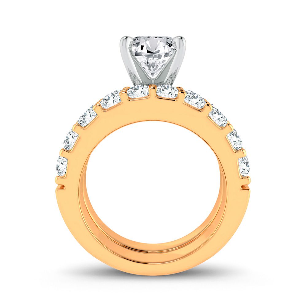 14K 2.00ct Diamond Semi Mount