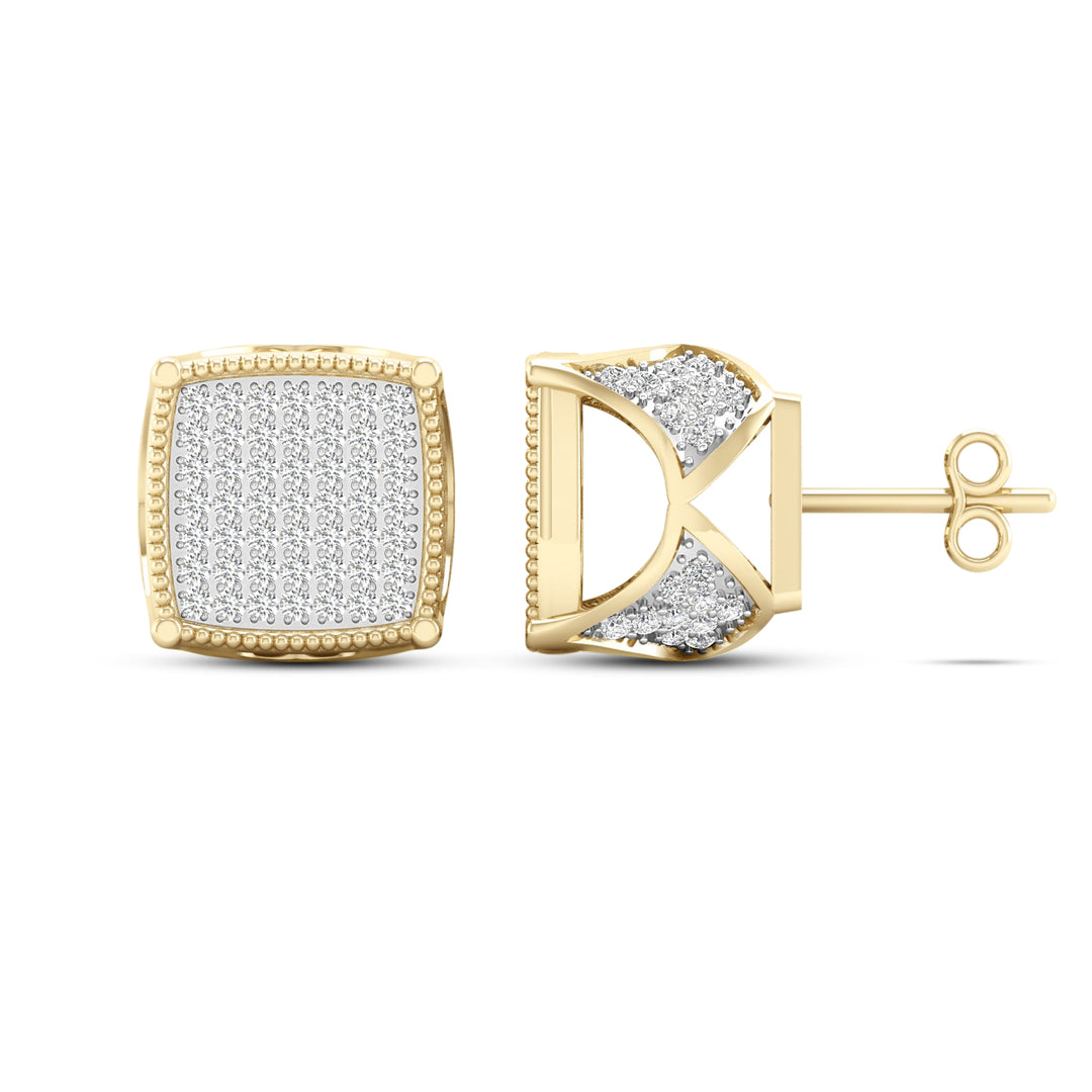 Dazzling 10K 0.50CT Diamond Earring