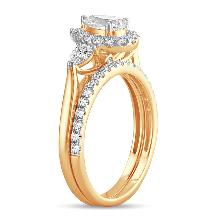 14K 1.20CT Diamond BRIDAL RING