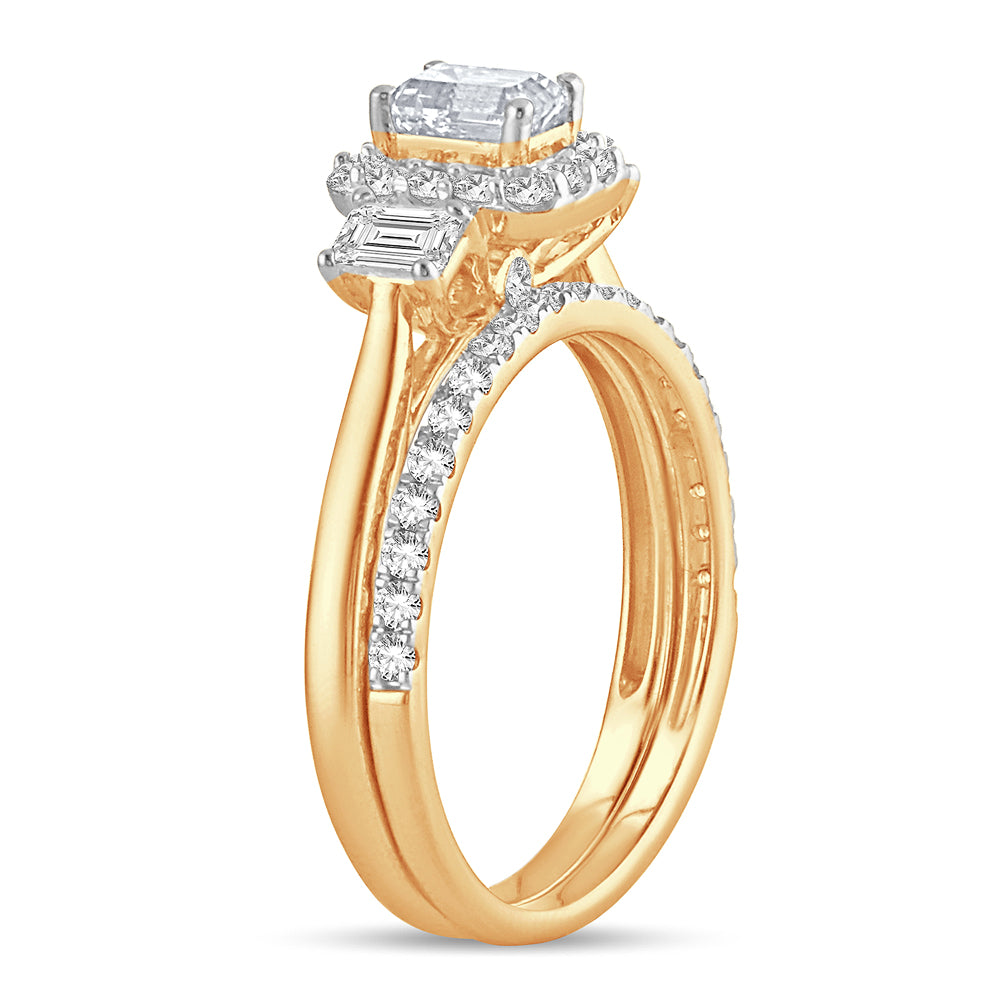 14K 1.20CT Diamond BRIDAL RING