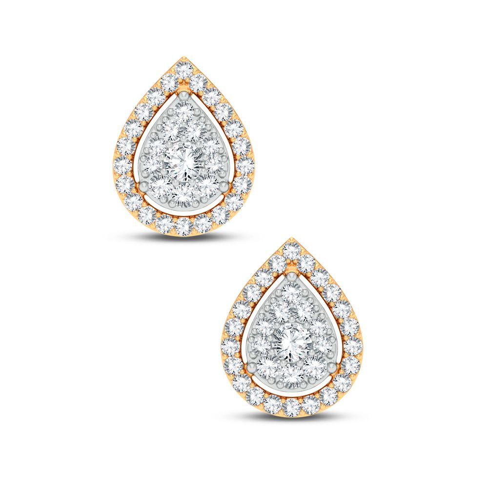 14K 0.50CT DIAMOND EARRING