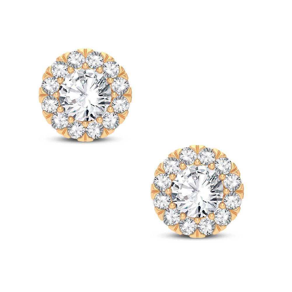 14K 1.03CT DIAMOND EARRING