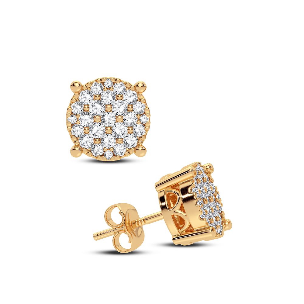 14K 0.53CT DIAMOND EARRING