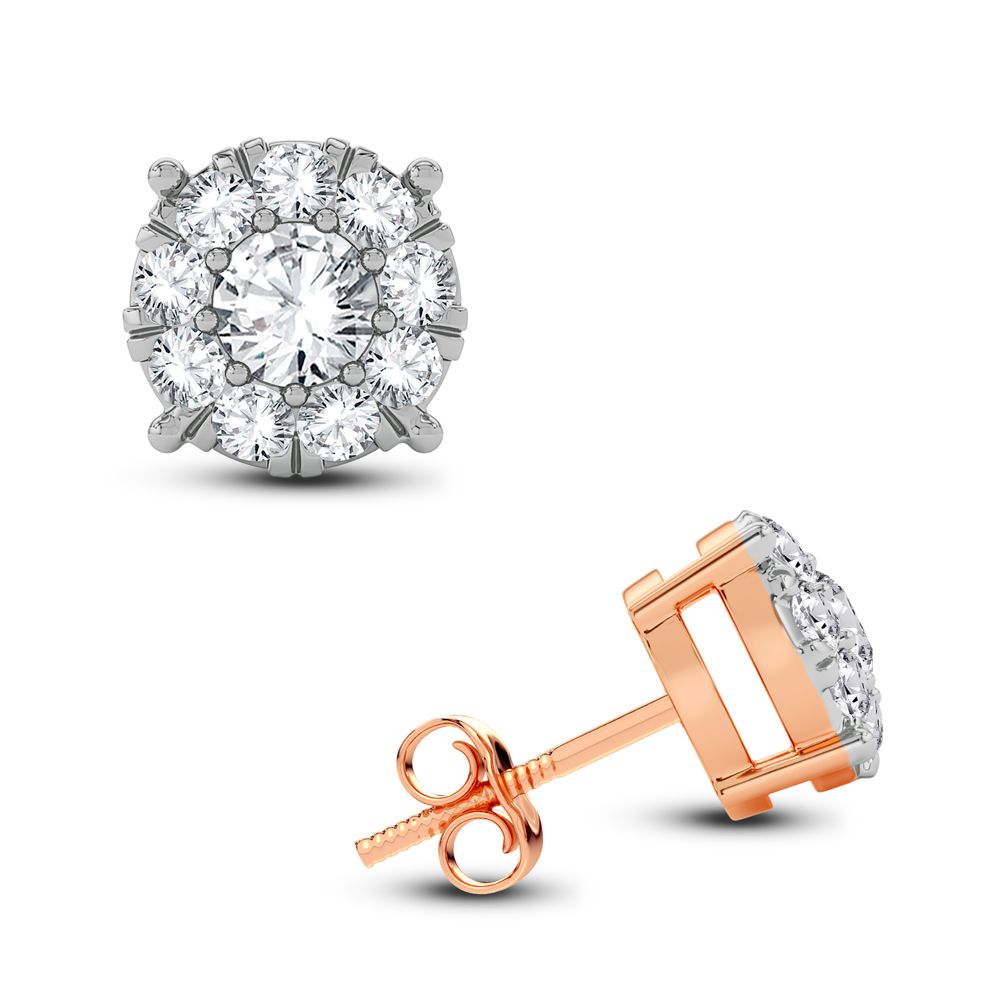 14K 0.50CT Diamond Earring