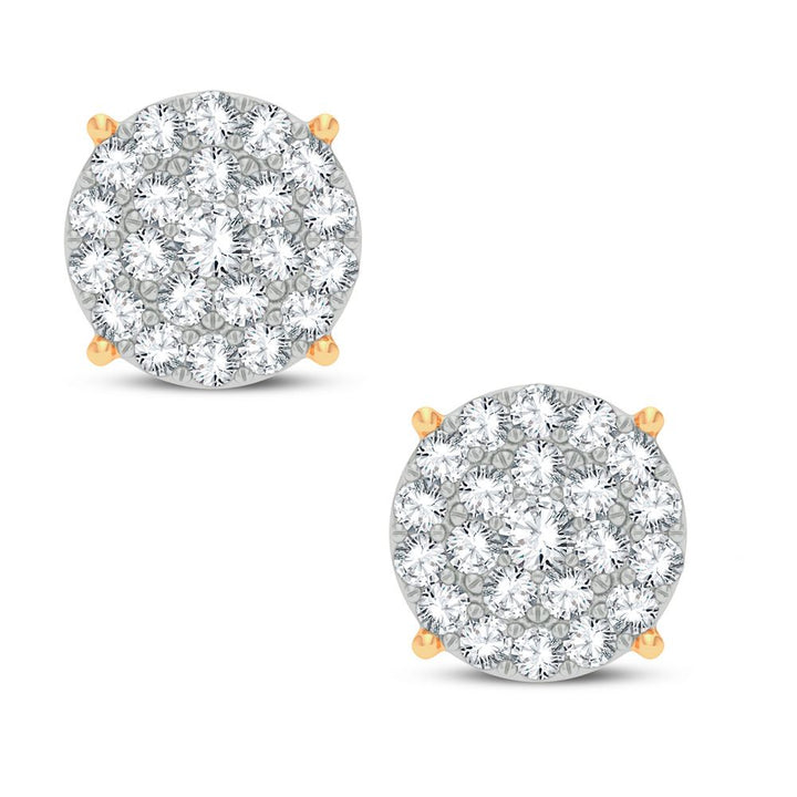 14K 1.00CT DIAMOND EARRING