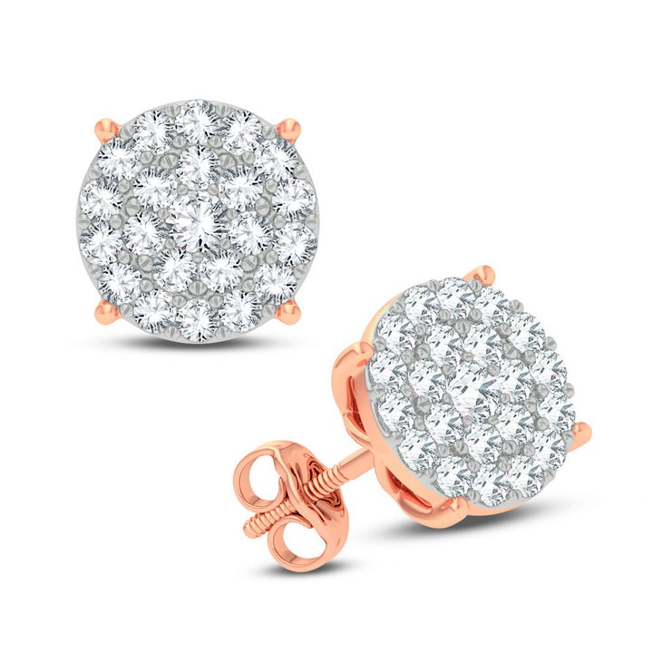 14K 1.00CT DIAMOND EARRING