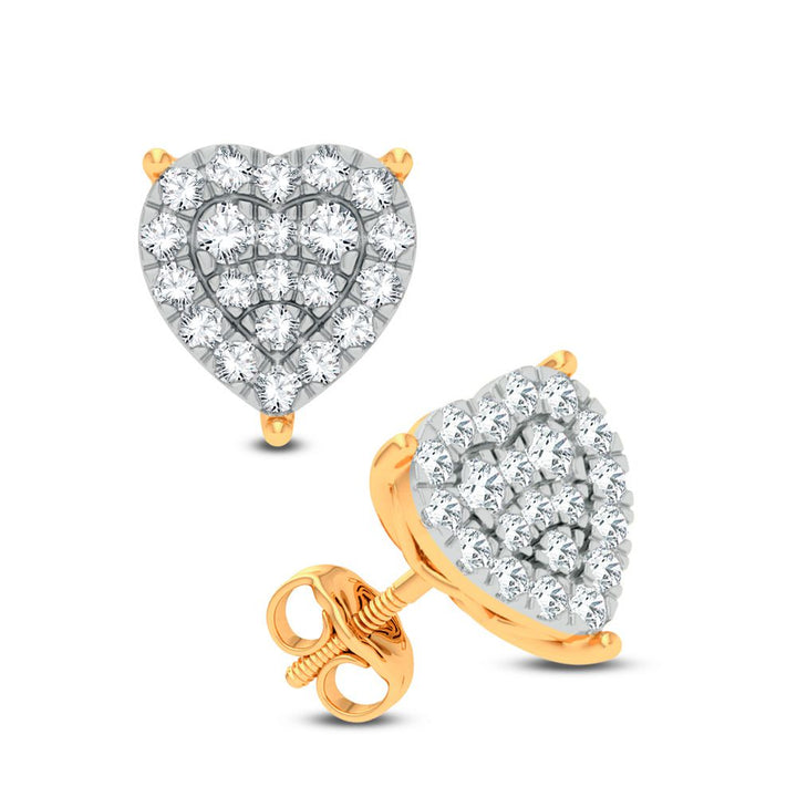 14K 0.50CT DIAMOND EARRING