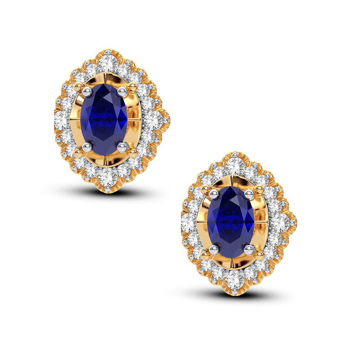 14K 0.20CT Diamond Earring