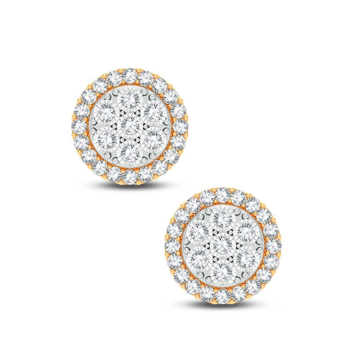 14K 1.00CT DIAMOND EARRING