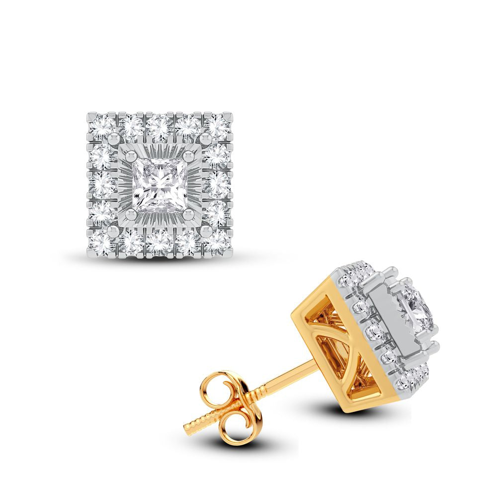 14K 0.40CT Diamond Earring