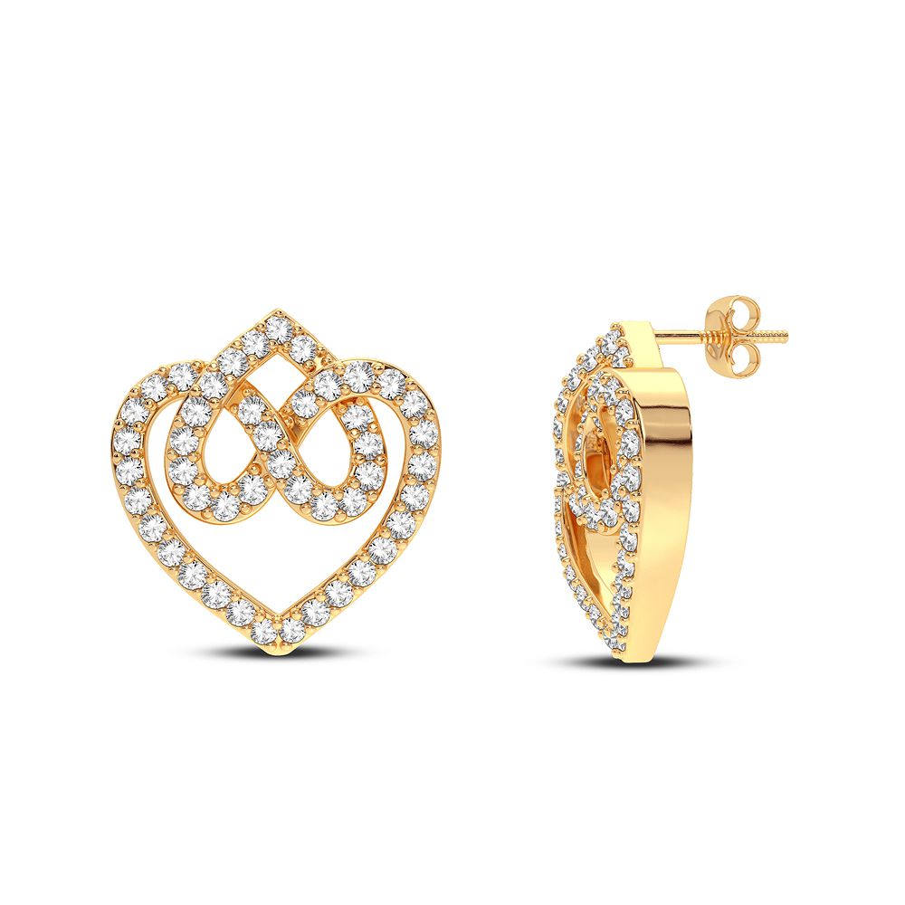 14K 0.40CT Diamond Earring