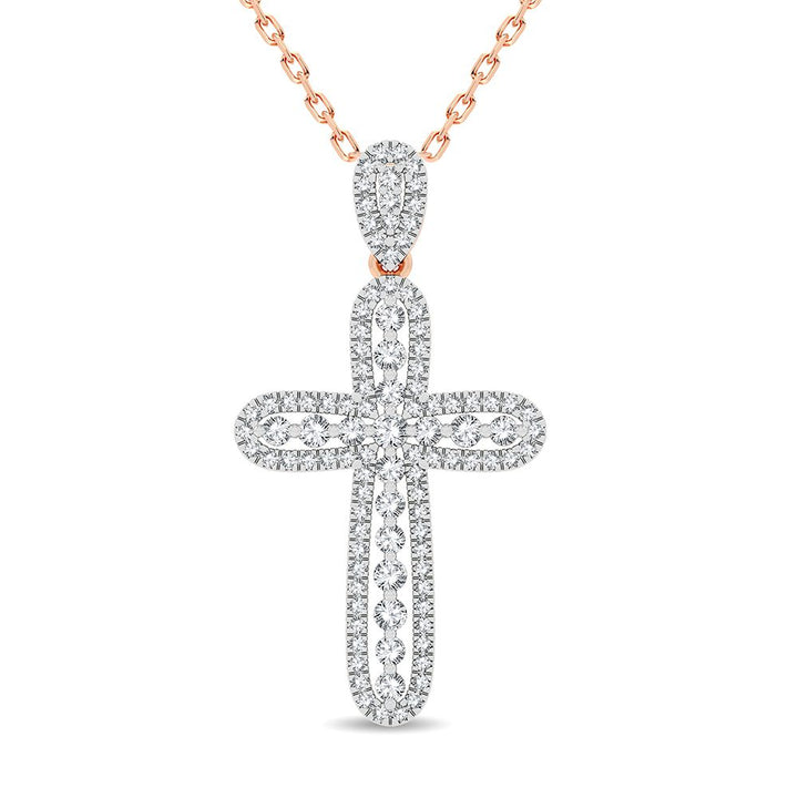 14K 0.50CT Diamond Pendant