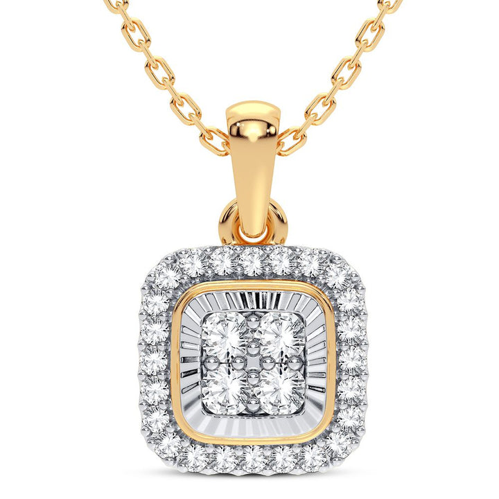 14K 0.25CT DIAMOND PENDANT