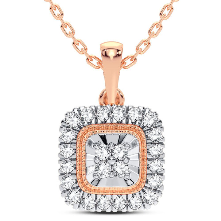 14K 0.16CT DIAMOND PENDANT