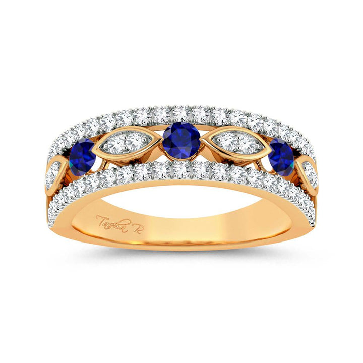 14K 0.50ct Diamond Band