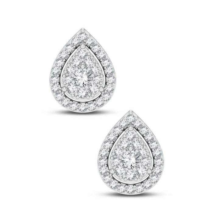 14K 0.25CT DIAMOND EARRING