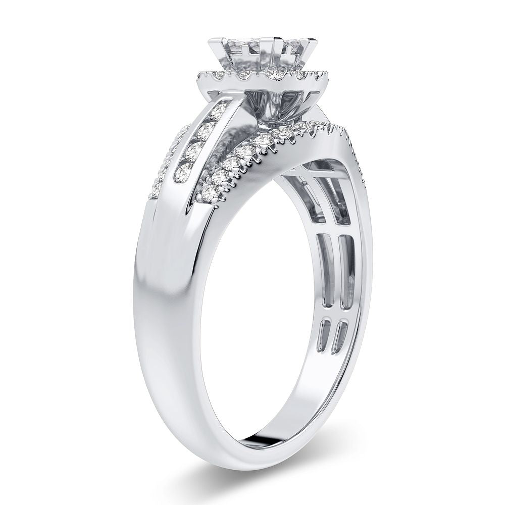 10K 0.50CT Diamond Ring