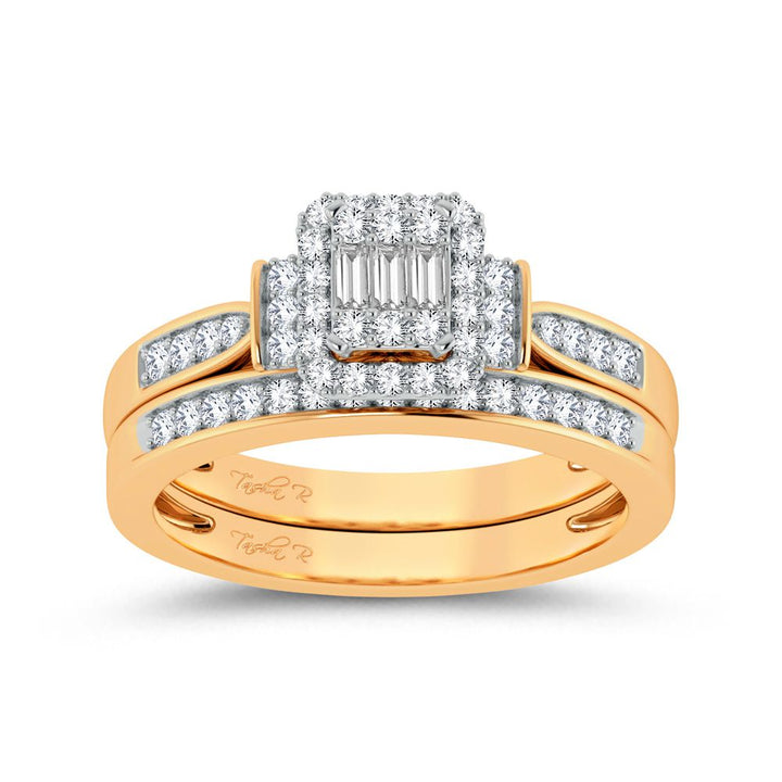 10K 0.50ct Diamond Bridal Ring