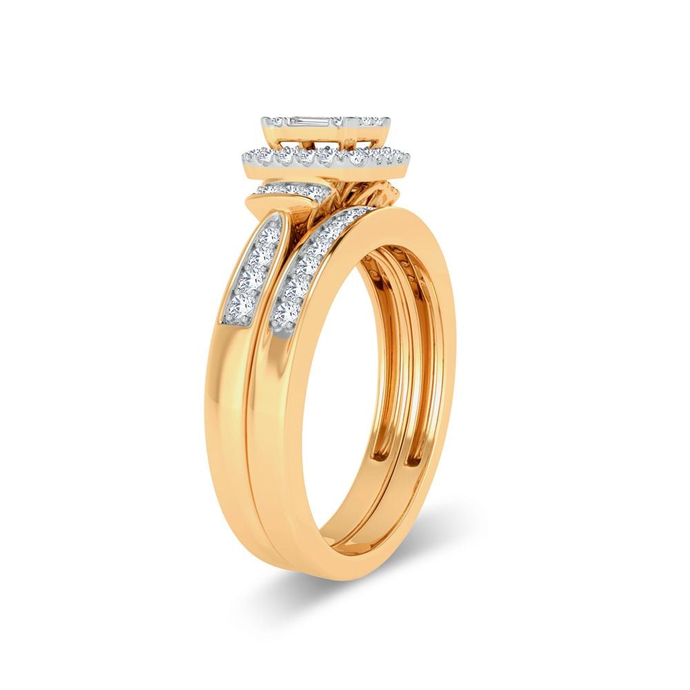 10K 0.50ct Diamond Bridal Ring