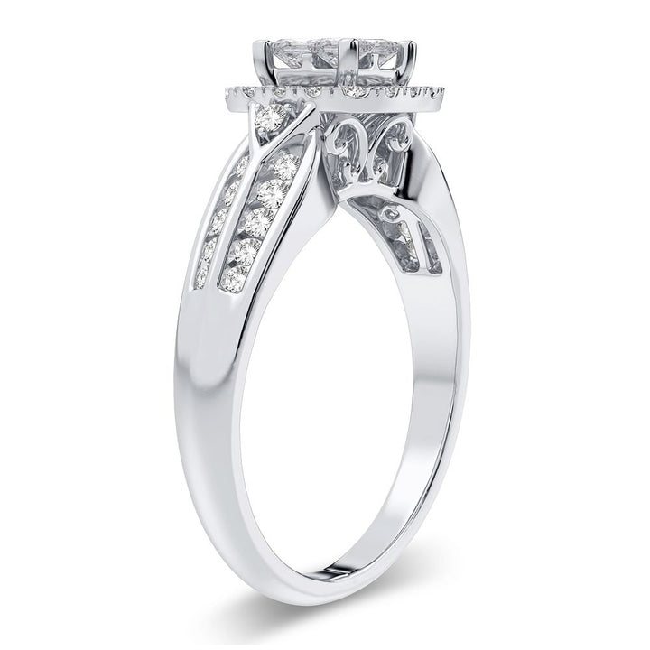 10K 0.60CT Diamond Ring