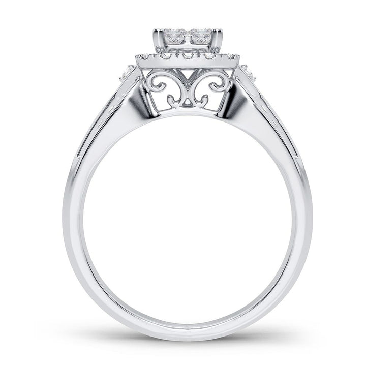 10K 0.60CT Diamond Ring