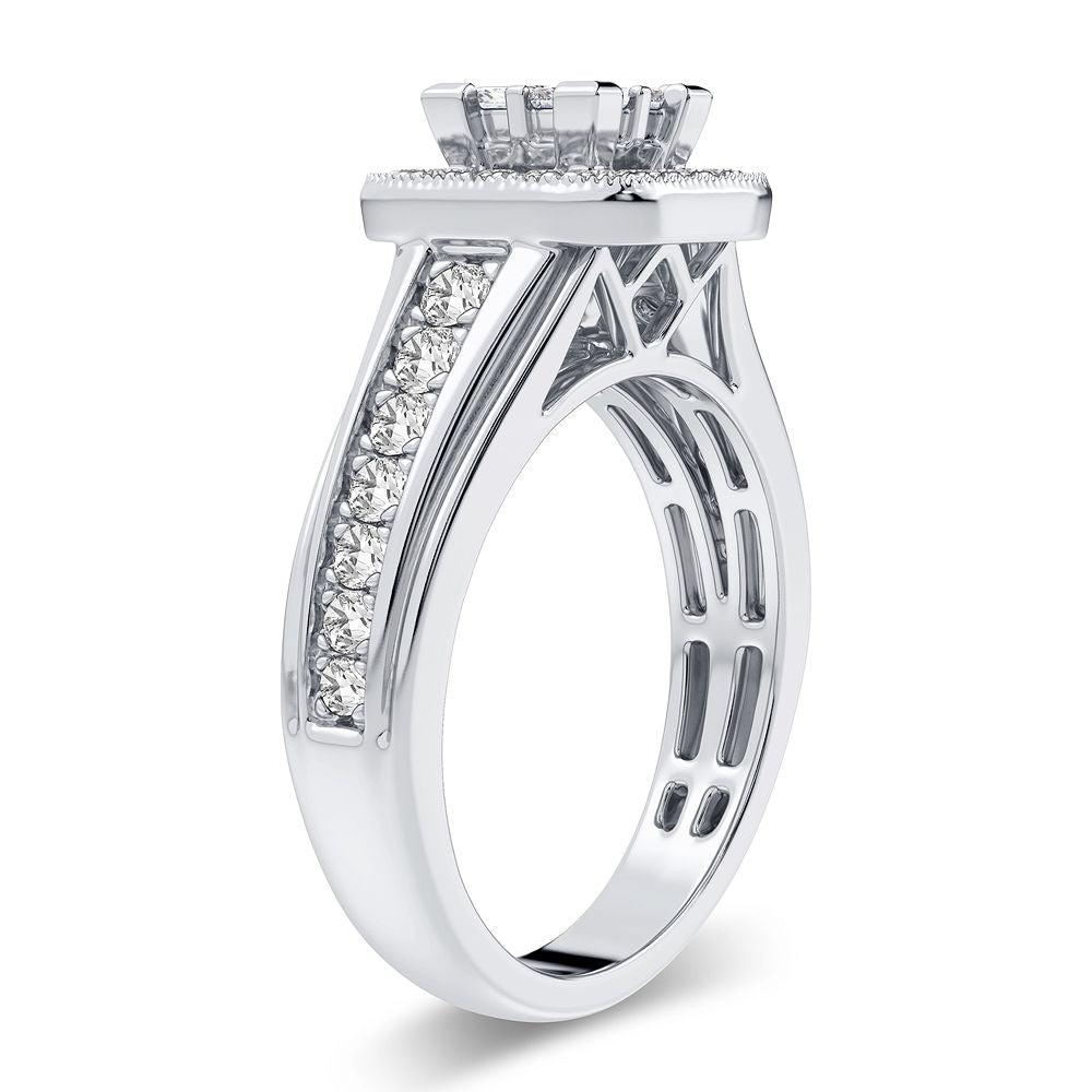 10K 0.71CT Diamond Ring