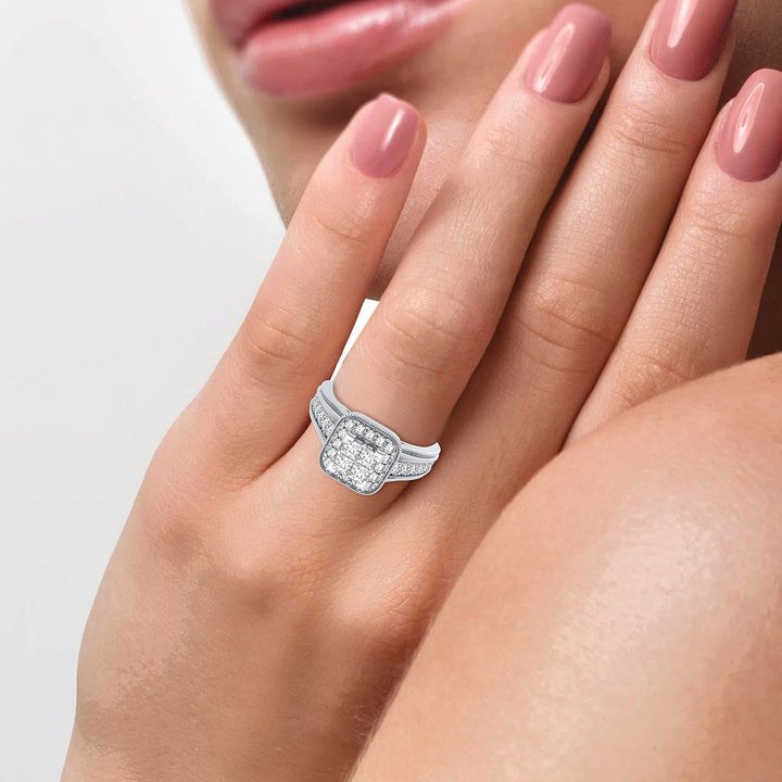 10K 0.71CT Diamond Ring