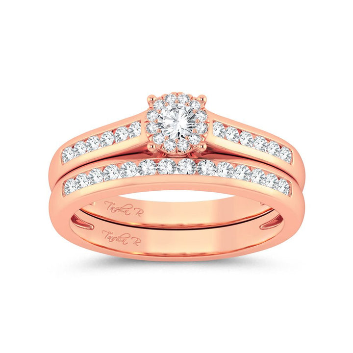 14K 0.53ct Diamond Bridal Ring