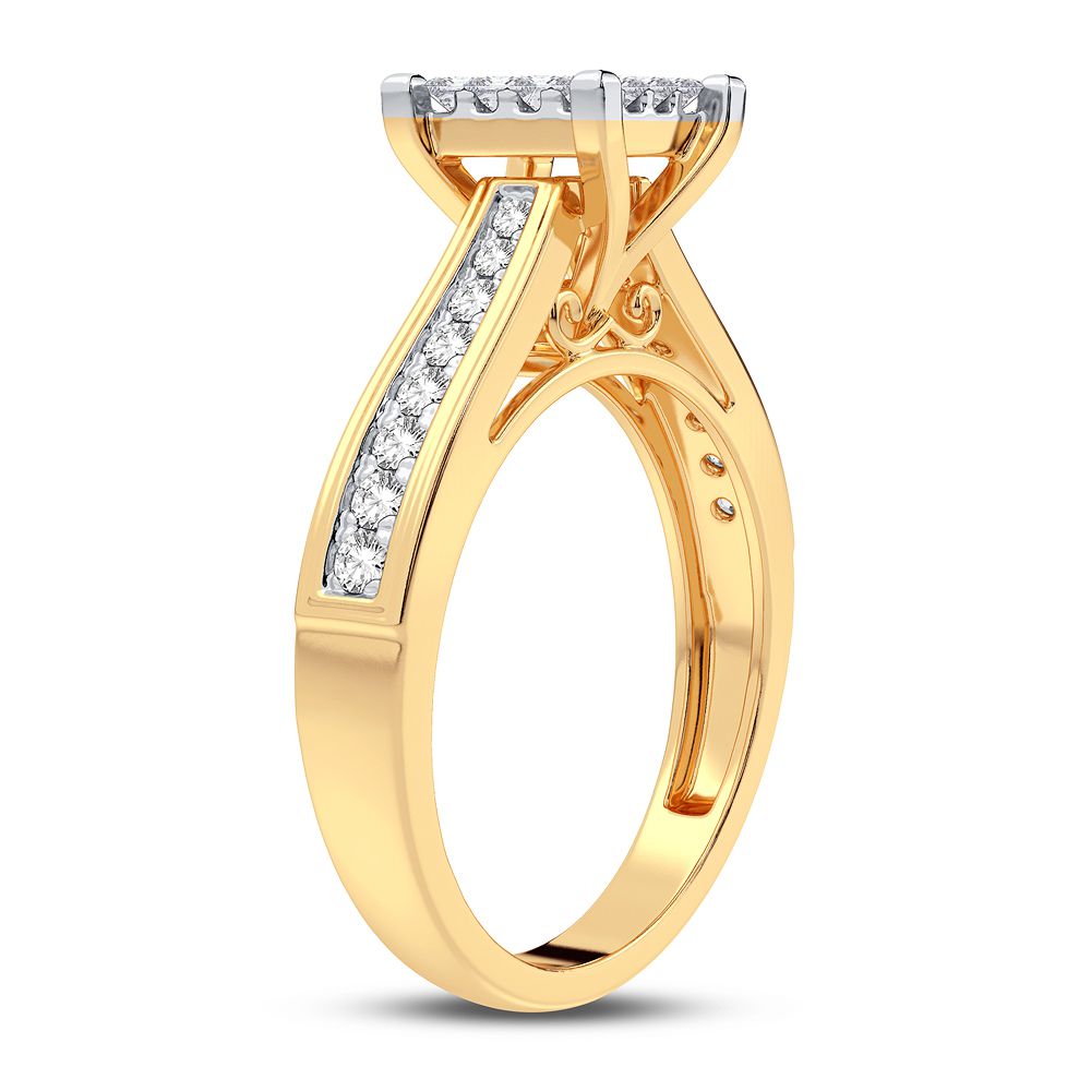 14K 0.42CT Diamond Ring