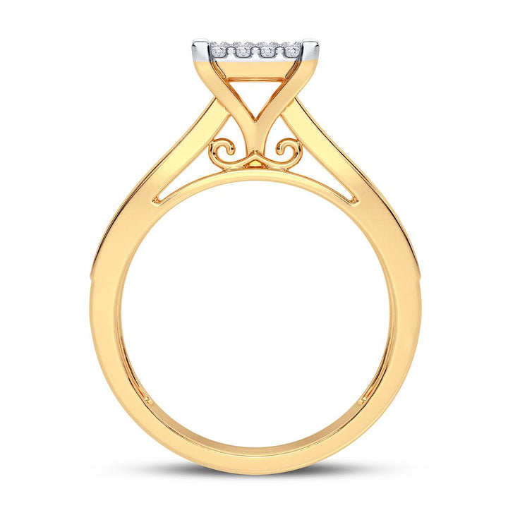 14K 0.42CT Diamond Ring