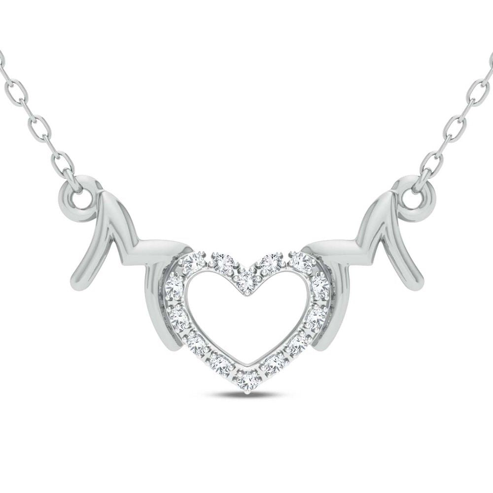 10K 0.06ct Diamond Necklace