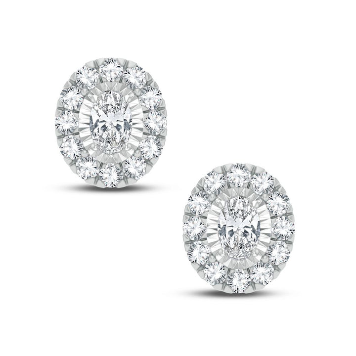 14K 0.40ct Diamond Earring