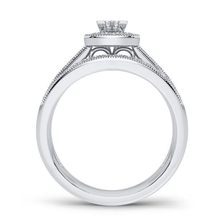 10K 0.50CT Diamond Bridal Ring