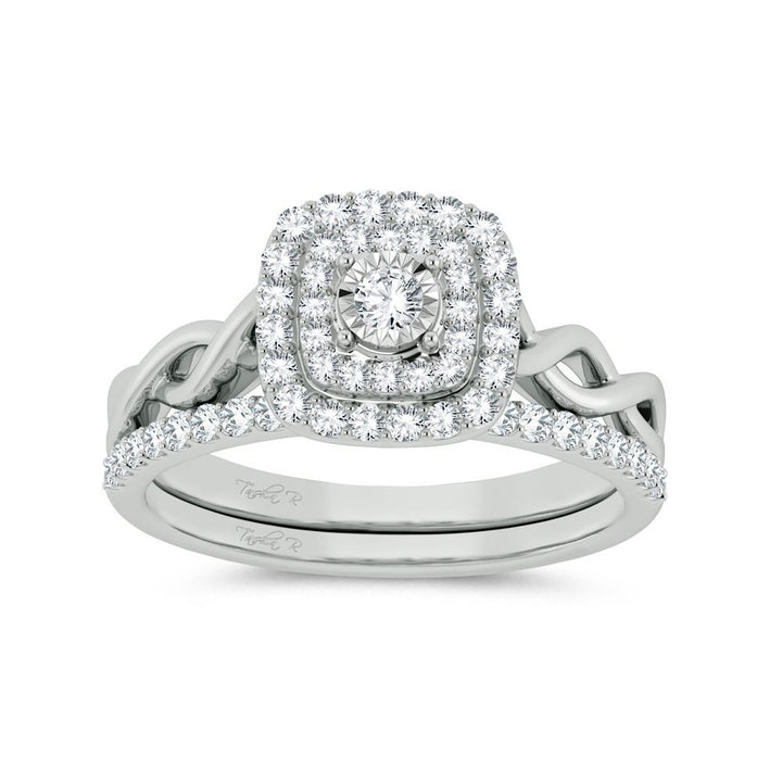 10K 0.50ct Diamond Bridal Ring