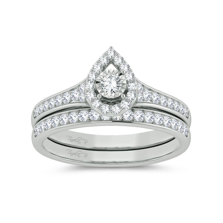 10K 0.50ct Diamond Bridal Ring