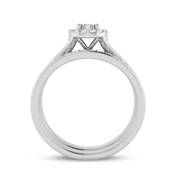 10K 0.50ct Diamond Bridal Ring