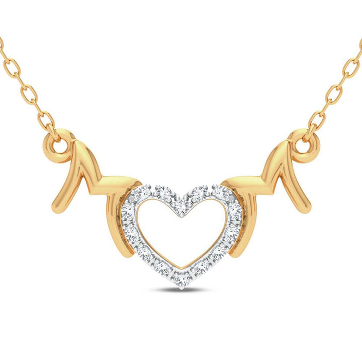 10K 0.06ct Diamond Necklace