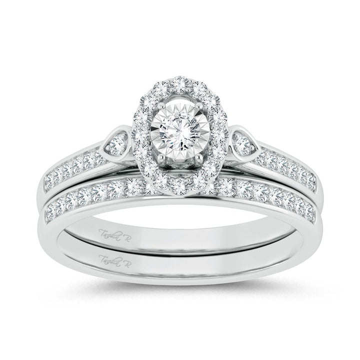 10K 0.36ct Diamond Bridal Ring